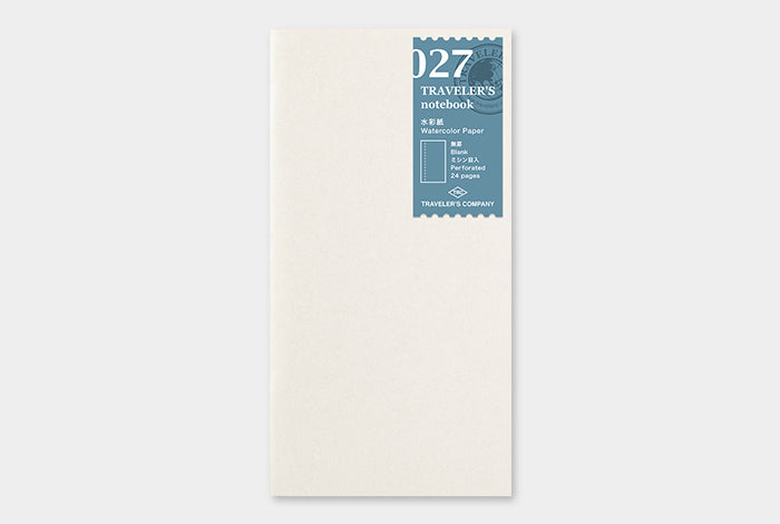 Travelers Company Notebook Refill - Watercolour Paper