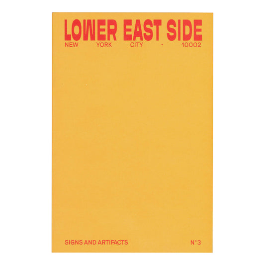Signs & Artifacts No. 3 - Lower East Side